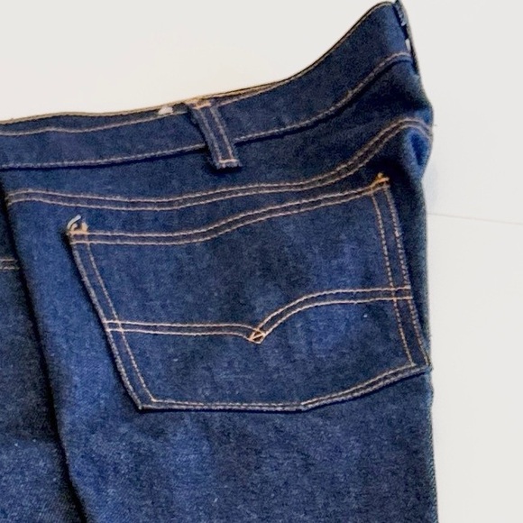 Vintage Levi’s Orange Tab Stretch Straight Leg Blue Jeans Made in USA 36x30 - Picture 11 of 13